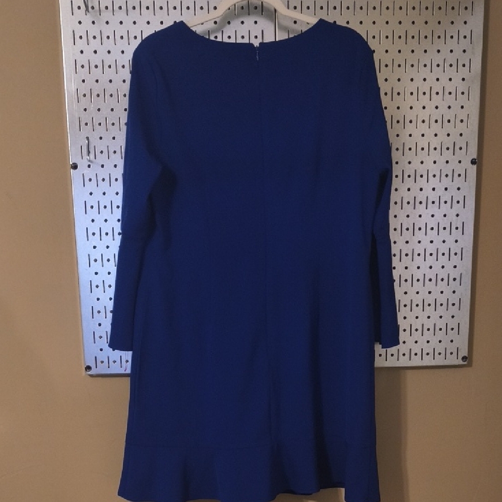 Blue Ruffle Dress - Picture 4 of 8